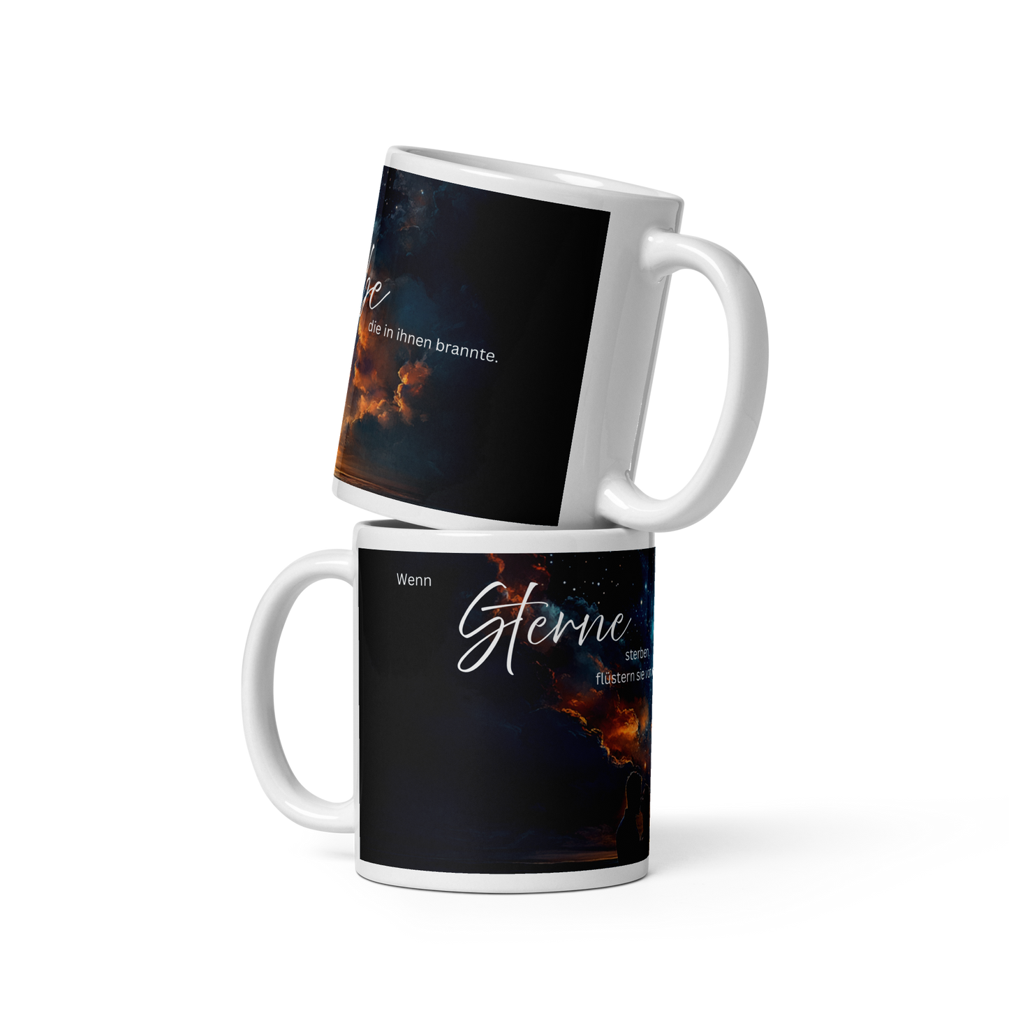 Kaffetasse " Die Sterne, die uns riefen"